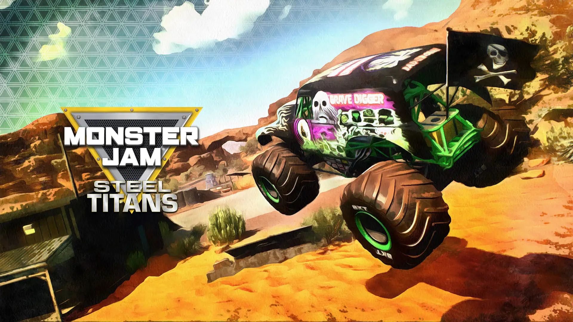 Monster Jam Steel Titans (PS4) - Купить для: PS4