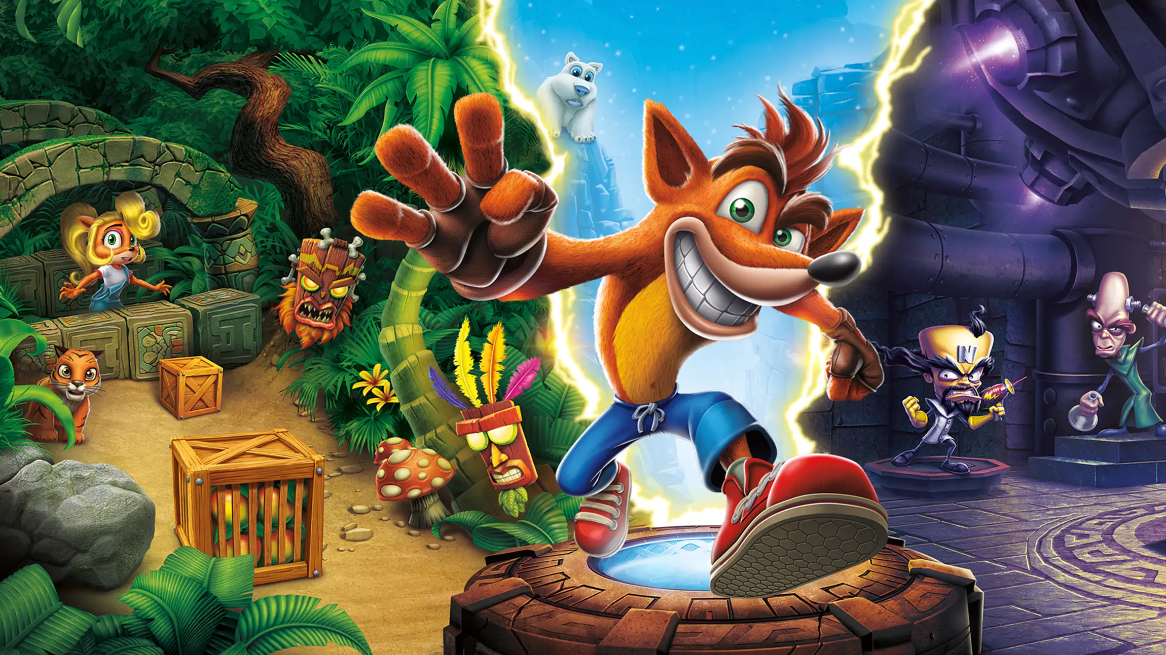 Crash Bandicoot N. Sane Trilogy (PS4) - Купить для: PS4