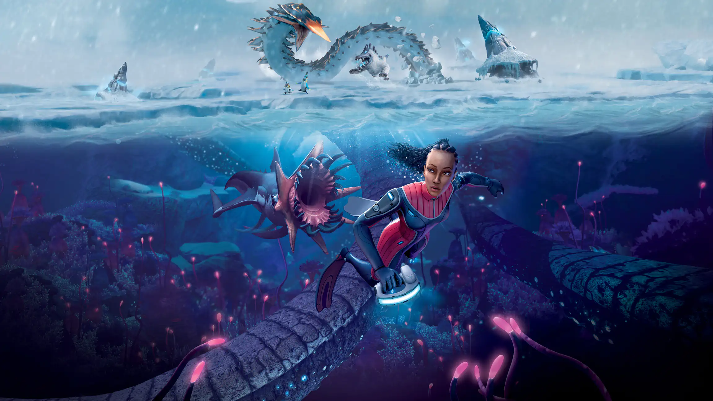 Subnautica: Below Zero PS4 & PS5 (PS4, PS5) - Купить для: PS4, PS5