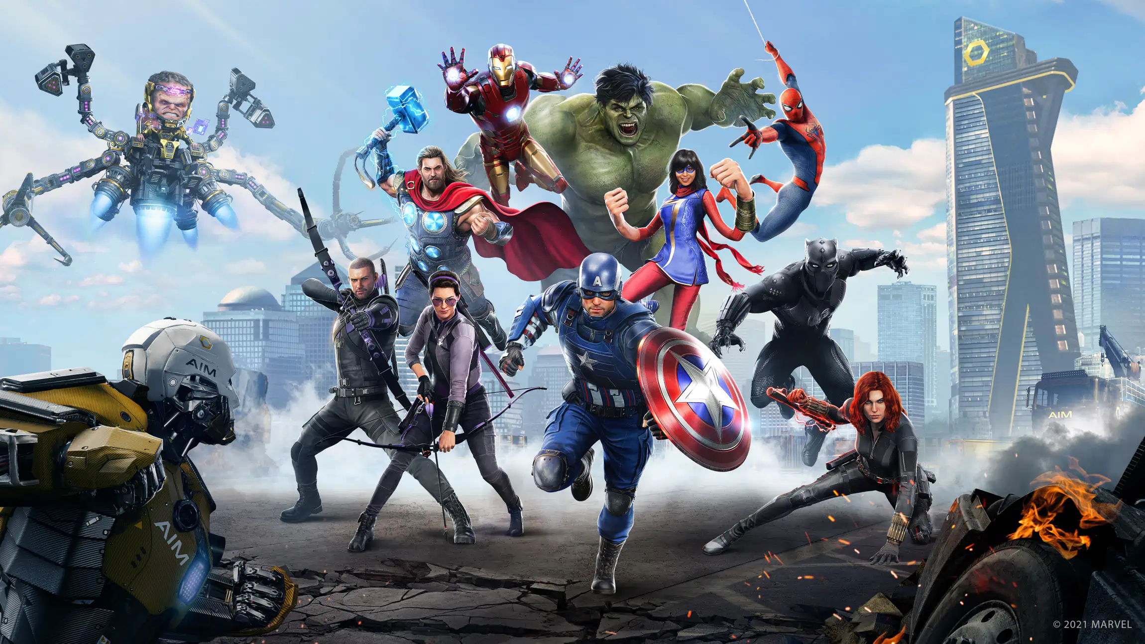 Мстители Marvel (PS4, PS5) - Купить для: PS4, PS5