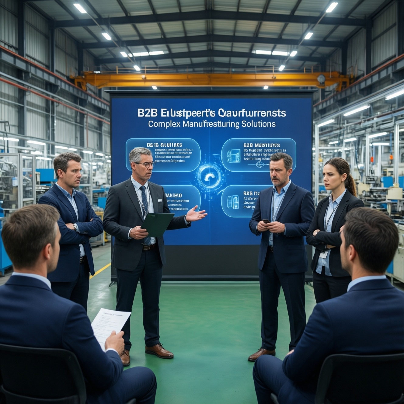 Экспертный контент для продаж производственных компаний в B2b
